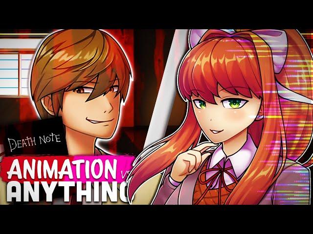 Light Yagami vs Monika - Rap Battle! (ANIMATION VS ANYTHING: CH. II)