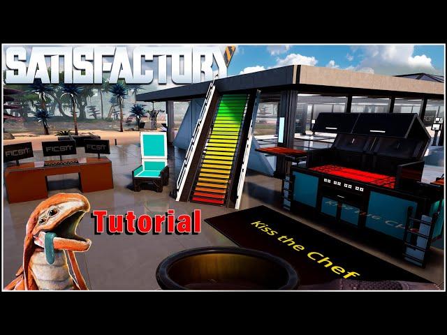 Satisfactory tutorial how to make creative builds