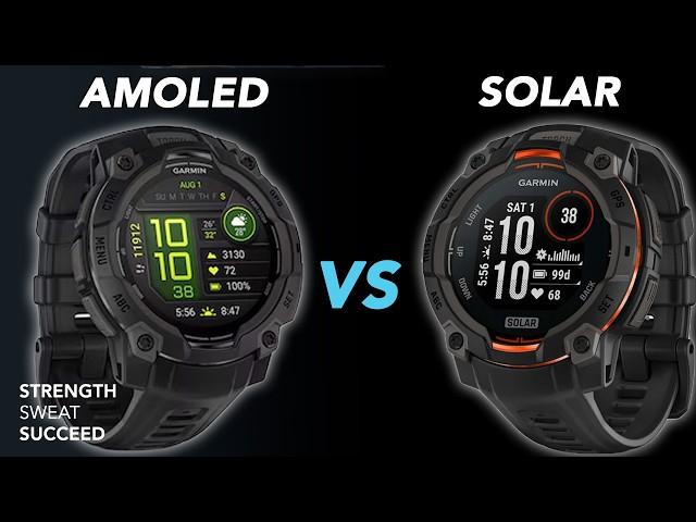 Garmin Intinct 3 SOLAR VS AMOLED | Which one is best for you?