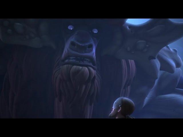 Star Wars Rebels Season 3 clip (Kanan Speaks With The Bendu)