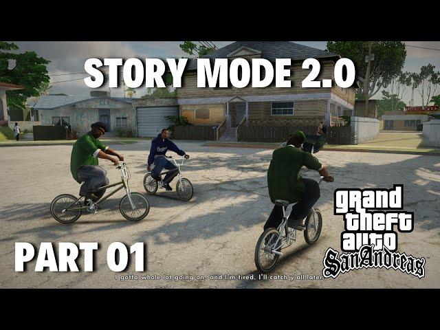 (SA_DirectX 3.0) Story Mode 2.0 | San Andreas Mod Walkthrough Part 01