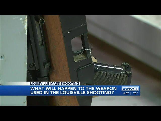 WATCH | Ky. law could allow weapon used in Louisville mass shooting to be auctioned off