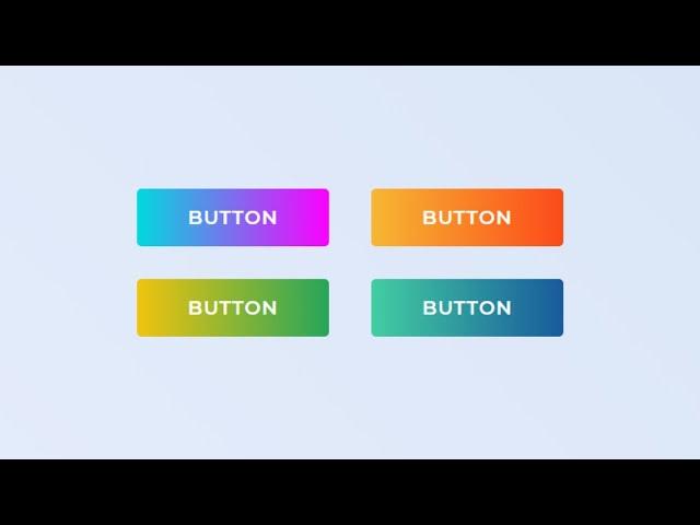 Animated Gradient Buttons with HTML CSS