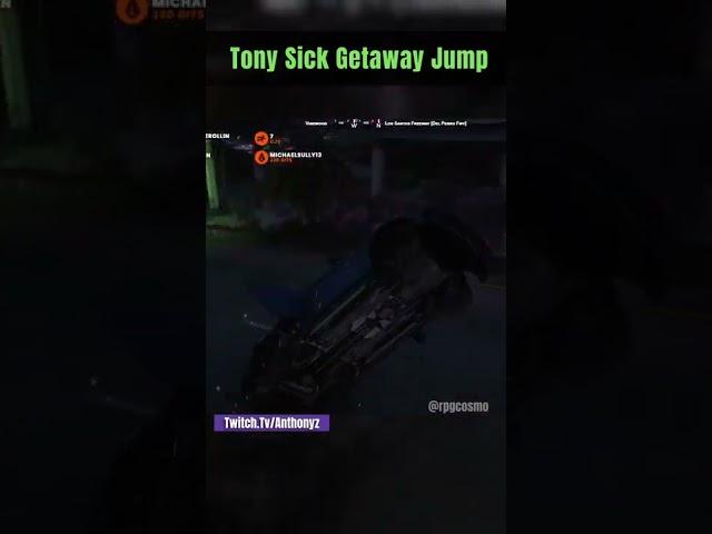 Tony SICK Getaway Jump | GTA RP NoPixel 3.0