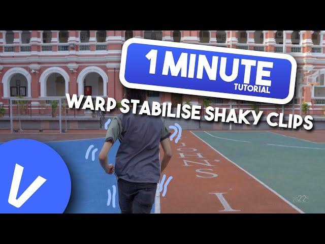 How to Stabilize Shaky Clip | VEGAS Pro (1min Tutorial)