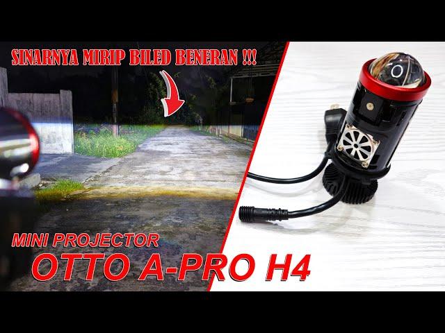 Mirip Biled Beneran !!! Mini Projector Biled OTO A-PRO H4