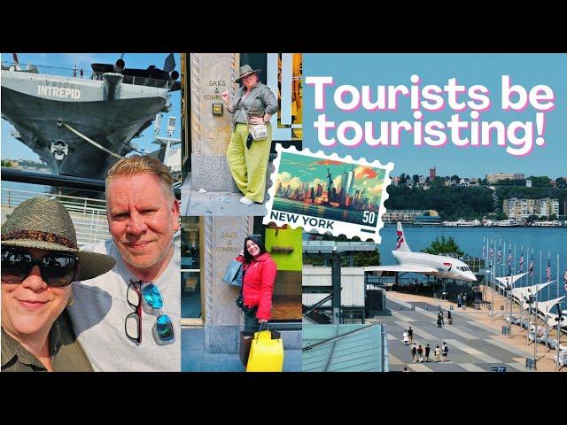 EXPLORING NEW YORK!  | Bus Tour, Intrepid Museum, Concorde & Enterprise! NYC 2024 vlog #2