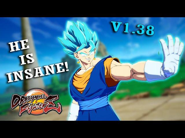 WHAT DID THEY DO TO VEGITO! NEW DBFZ PATCH V1.38