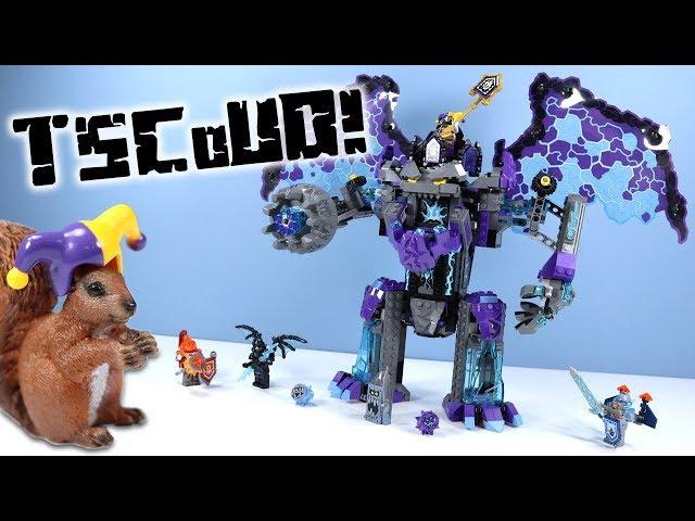 LEGO NEXO Knights The Stone Colossus of Ultimate Destruction Speed Build Review 70356