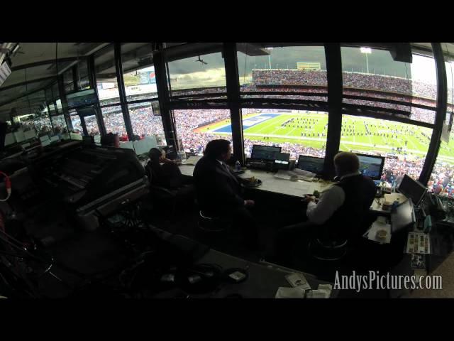 NFL Time Lapse: In the CBS Sports Broadcast Booth