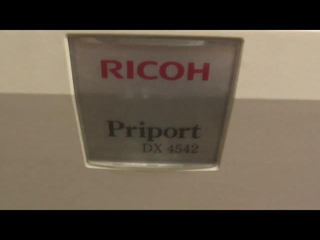 Ricoh Priport DX4542 used for Sale 10 03 2017