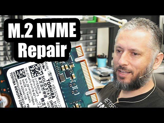 M.2 NVME SSD Drive Repair - Is data Recovery possible?