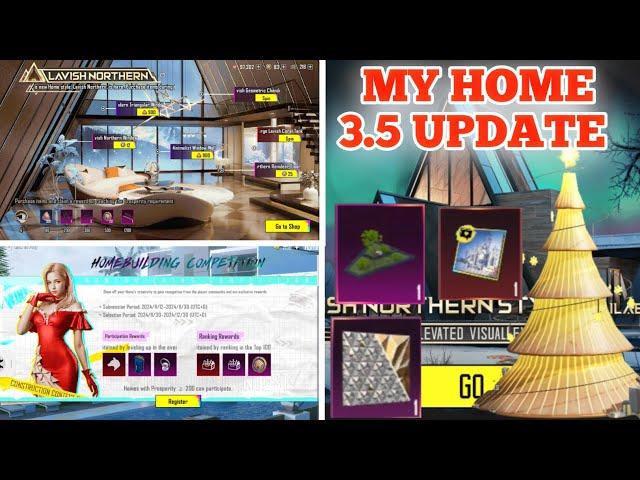 explaining my home event 3.5 update  3.5 update my home event Free rewards | Lavish Northern event