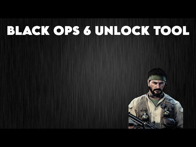 BLACK OPS 6 UNLOCK TOOL | Black ops 6 unlocker | Free Download & Tutorial | All Skins