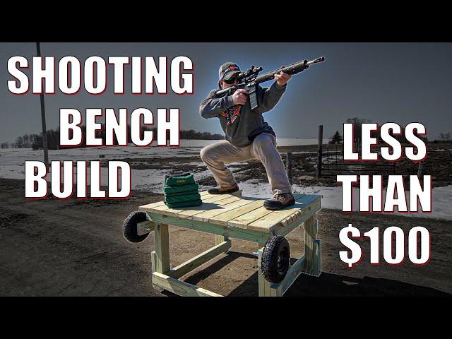 Shooting Bench Build   for Less than $100  | Gould Brothers