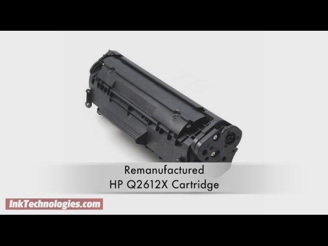 Remanufactured HP Q2612X Toner Cartridge Instructional Video