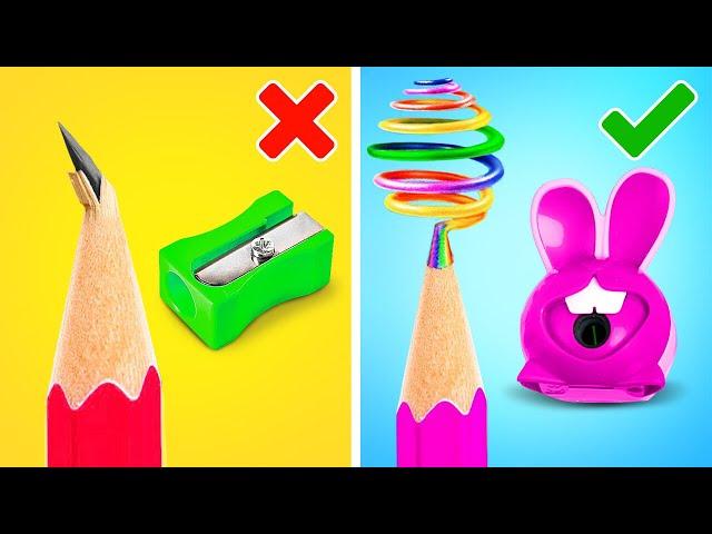 BECOME AN ARTIST || Creative Techniques And Must-Have Art Hacks by 123 GO! Planet