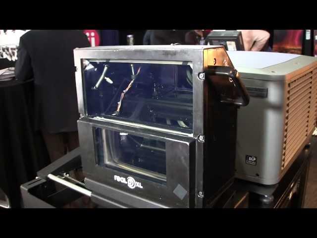 RealD-XL 3D cinema system, a second look up close