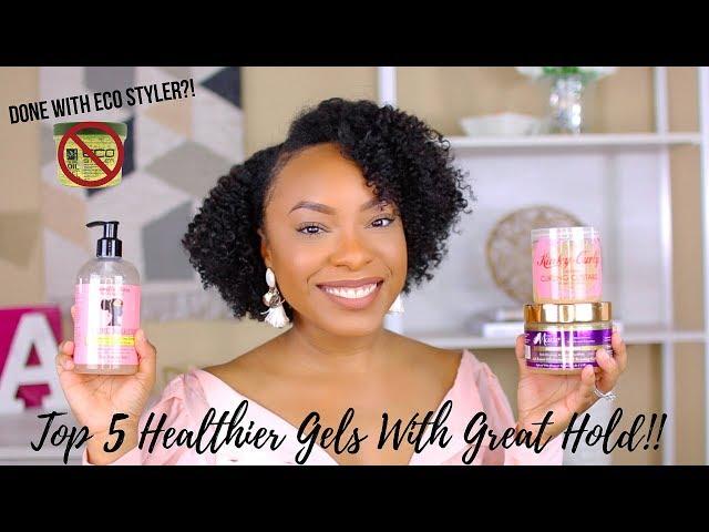 DONE WITH ECO STYLER GEL?! TOP 5 HEALTHY GELS WITH GREAT HOLD!! | BEST GELS FOR NATURAL HAIR!!