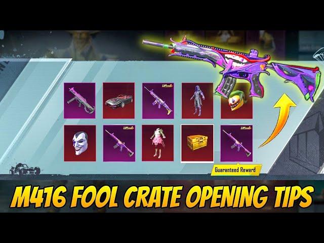 M416 FOOL CRATE OPENING TIPS & TRICKS - M4 FOOL HIT EFFECT UPDATE IS HERE - NEW UC EVENT