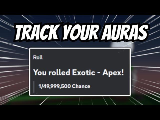 How To Track Your Aura's On Sols Rng