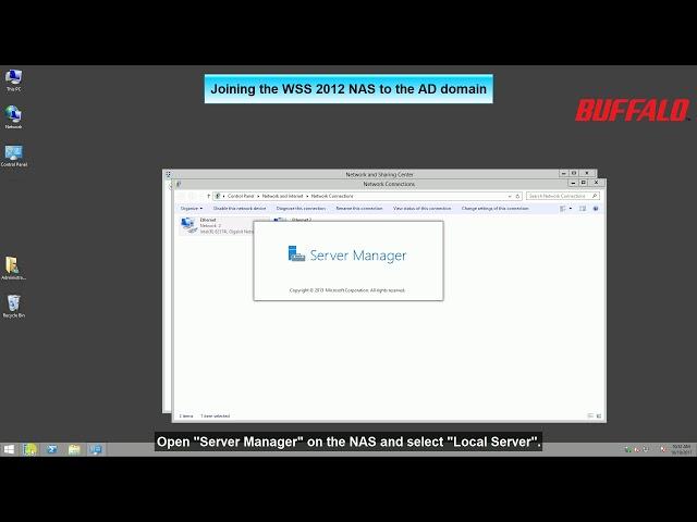 How-to: Joining a WSS 2012 NAS to an Active Directory Domain