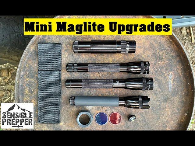 Mini Maglite AA LED Conversions and Cool Upgrades