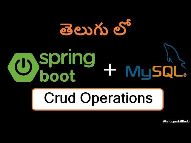 Spring Boot With MySQL Workbench | Restful CRUD API Example