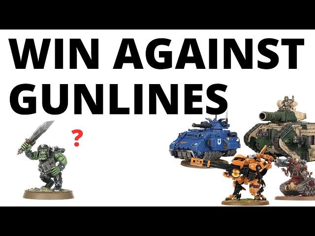 How to BEAT Gunline Armies in Warhammer 40K - Tips + Counter Tactics