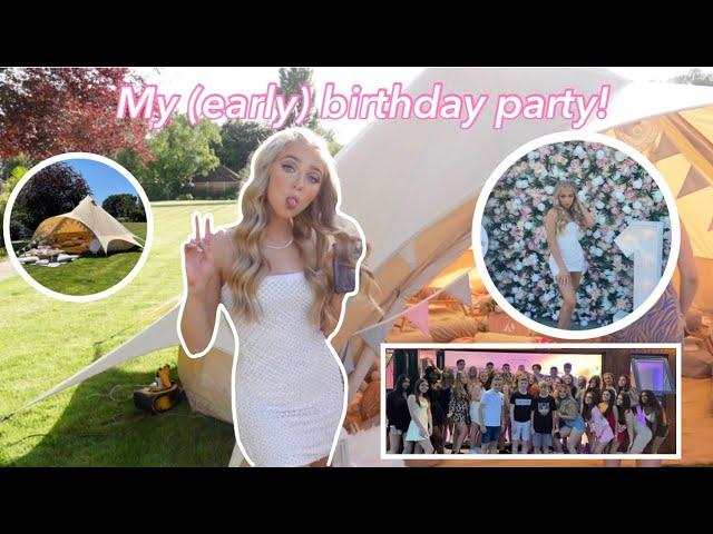 MY (early) 14th BIRTHDAY PARTY!  *extra af*