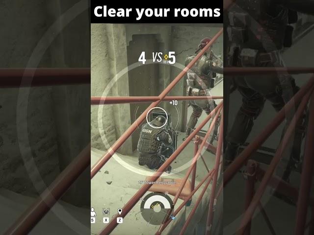 Clear Your Rooms! #rainbowsixsiege #echo #yokai #mp5