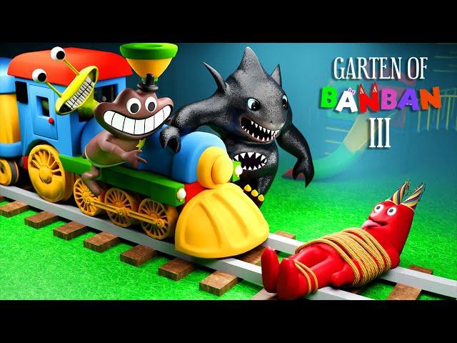 Garten of Banban 3 - SHARKY CLEE and BANBAN Needs Help (Gameplay #2)