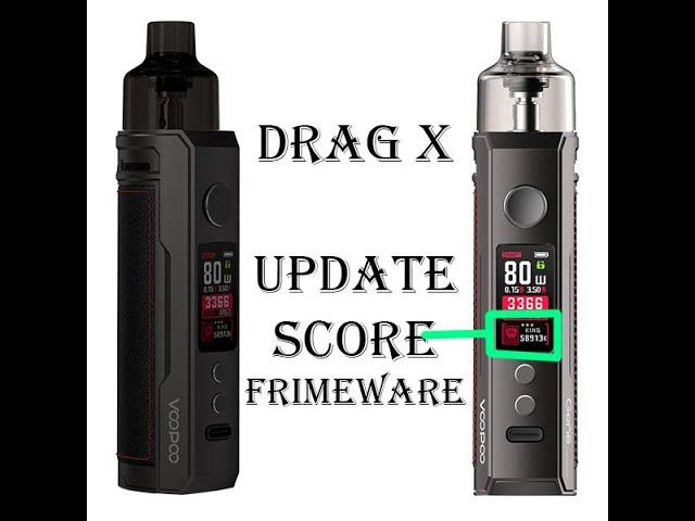 Drag X firmware update