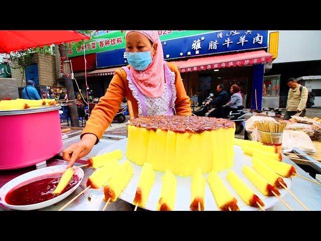 Chinese Street Food in Xi'an - MUSLIM Street Food in China + INCREDIBLE Chinese Food Market (HALAL)