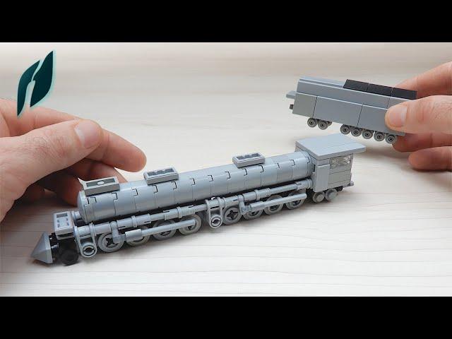 How to Build Small Lego Union Pacific Big Boy (MOC)