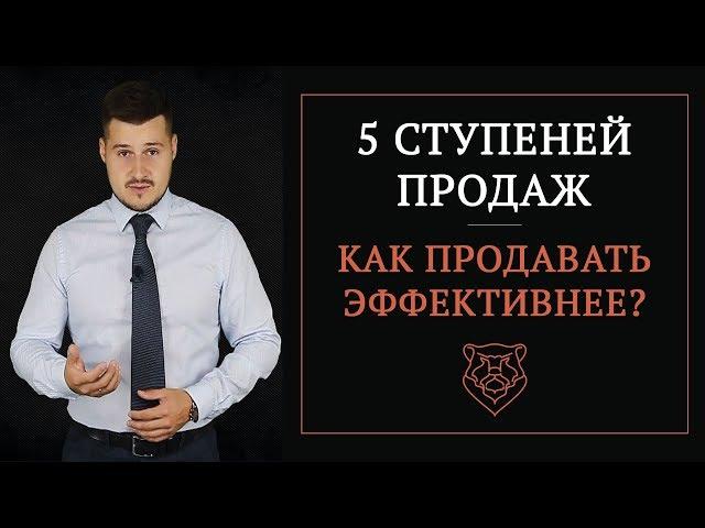 5 ступеней продаж | Как продавать эффективнее