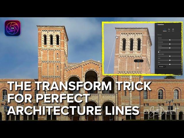 Get Perfect Architecture Photos With This Transform Tool Trick