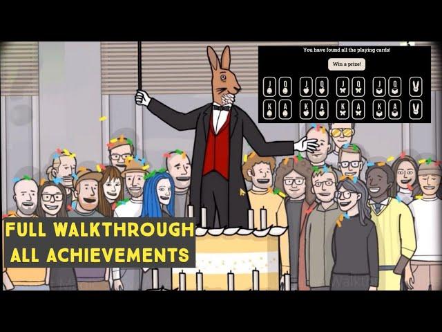 The Mr. Rabbit Magic Show/All Achievements Full Game Walkthrough |Rust Lake|