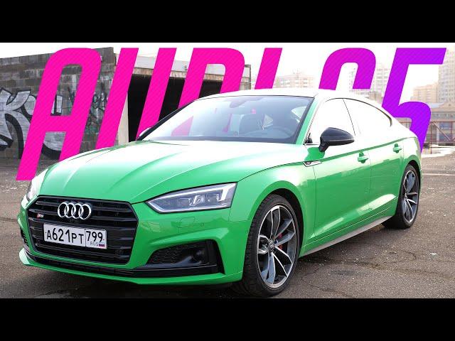 Суета! Эта Audi S5 просто дурная! Тест-драйв Audi S5 (F5)