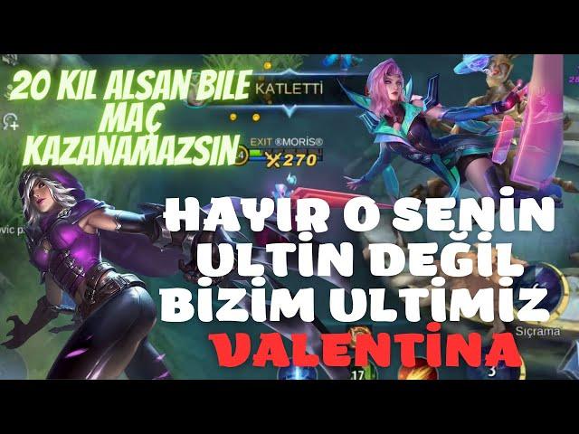 BİR BUÇUK SENEDİR METADAN DÜŞMEYEN O BÜYÜCÜ! - VALENTINA - Mobile Legends