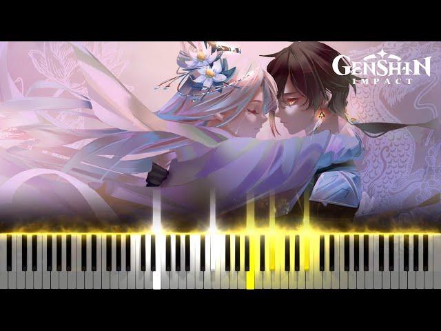 ｢Lover's Oath (Short Version)｣ - Genshin Impact OST Piano Cover [Sheet Music]