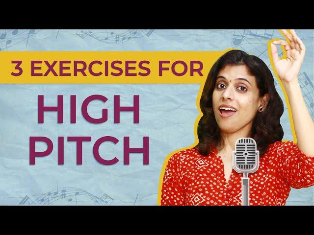 3 great exercises to sing High Pitch without strain | Pratibha Sarathy