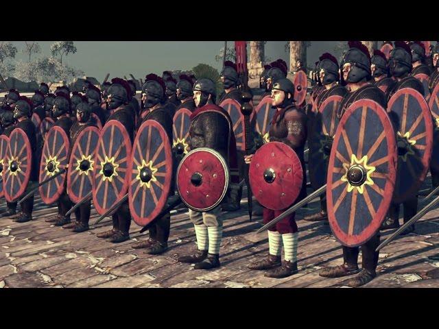 Старшие Геркулианы VS Избранники Годана Attila Total War