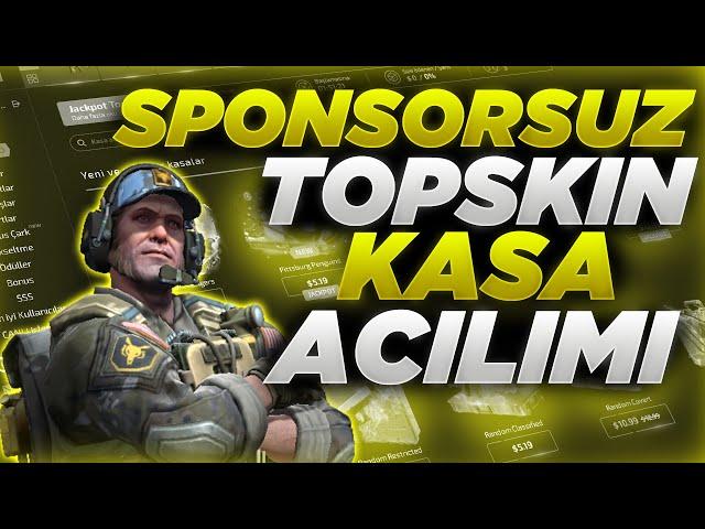 TOPSKİN SPONSORSUZ KASA AÇILIMI ! UPGRADE EFSANE !!