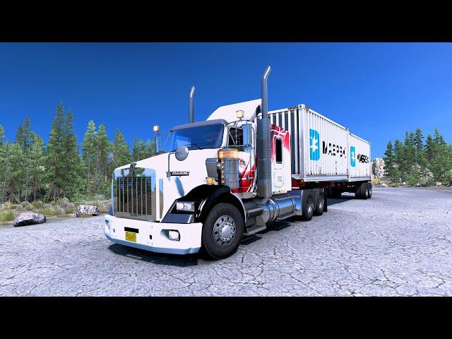 ATS 1.38 - Testing NaturaLux in American Truck Simulator | Max Settings PC 4K