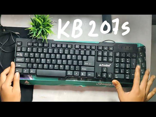 Prodot KB 207s Wired USB Keyboard under 300 Rupee #keyboard