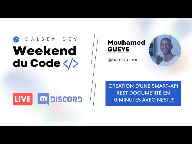 Création d'une Smart API Rest documenté en 10 minutes avec NestJS | #WdC1