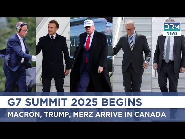 G7 Summit 2025: Macron, Trump, Merz, EU Chiefs Land in Calgary Ahead of High-Stakes Summit | AQ1B