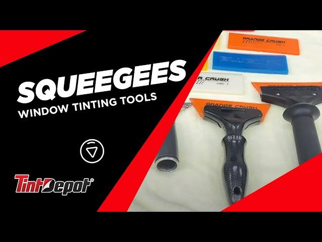 Squeegees - Window Tinting Tools