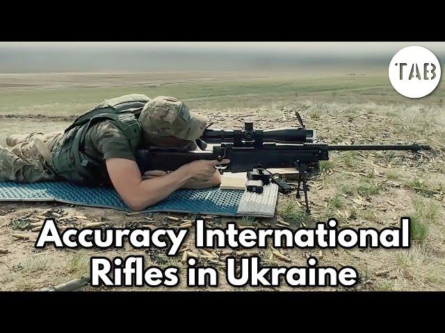 Ukrainian Snipers Using Accuracy International Rifles